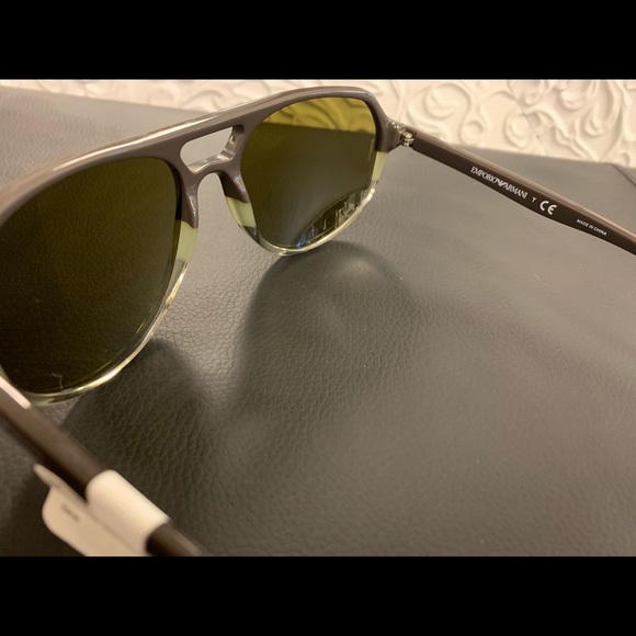 AUTHENTIC EMPORIO 🦅ARMANI MENS AVIATORS 😎 - Picture 2 of 3